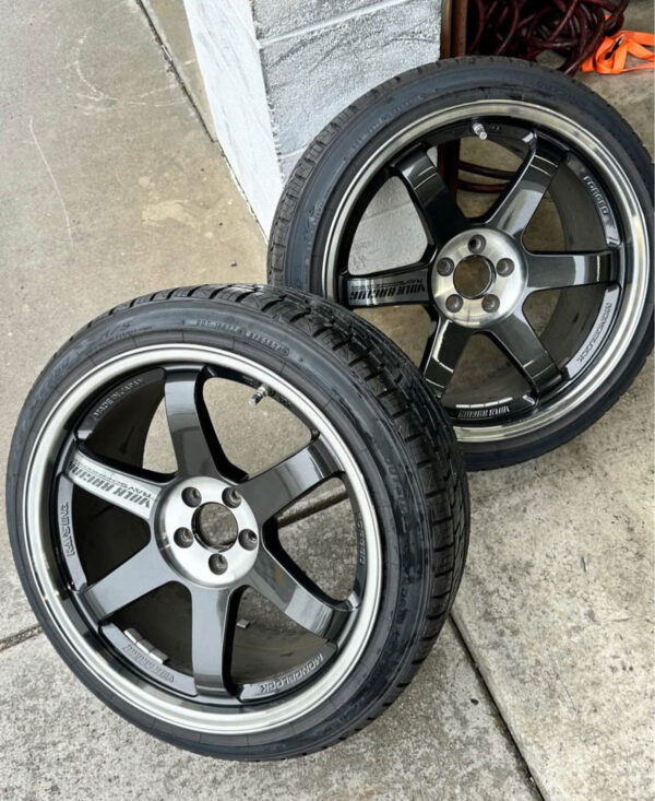 18" TE37SL Double Pressed Black