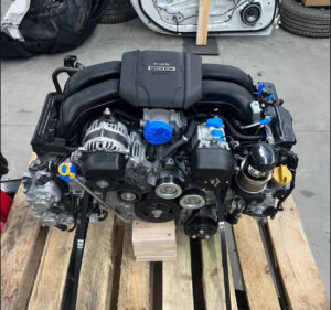 Engine out of a 2023 Subaru BRZ M/T
