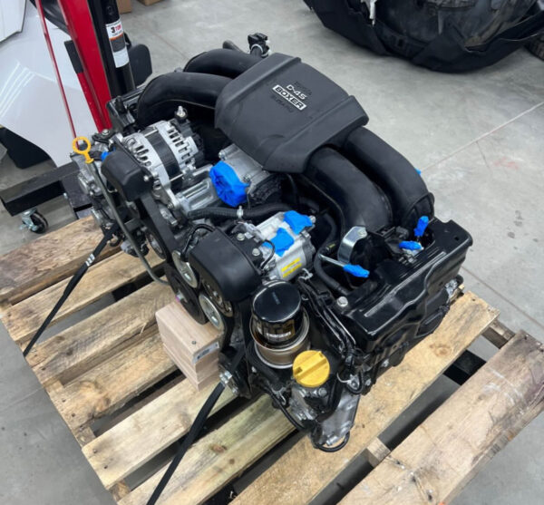 Engine out of a 2023 Subaru BRZ M/T