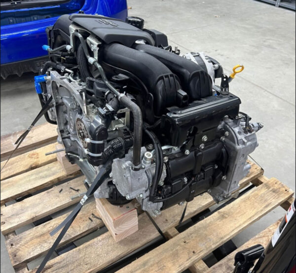 Engine out of a 2023 Subaru BRZ M/T