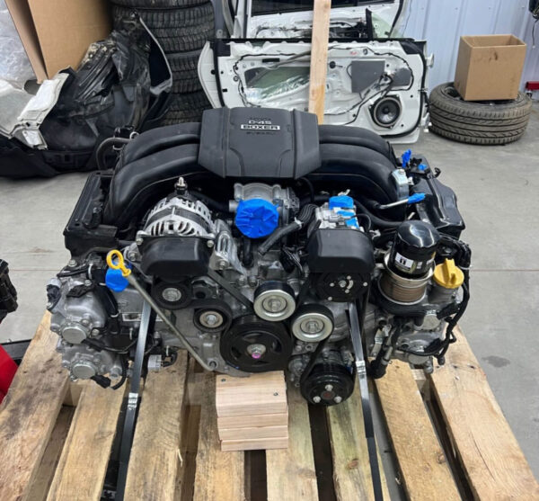 Engine out of a 2023 Subaru BRZ M/T