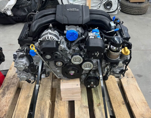 Engine out of a 2023 Subaru BRZ M/T