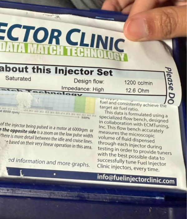 Fuel Injector Clinic 1200cc injectors FR-S/BRZ/86