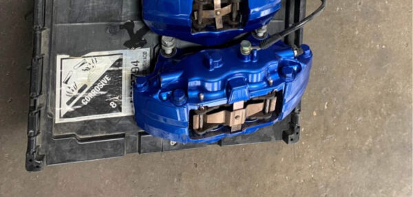 Subaru STI Brembo calipers