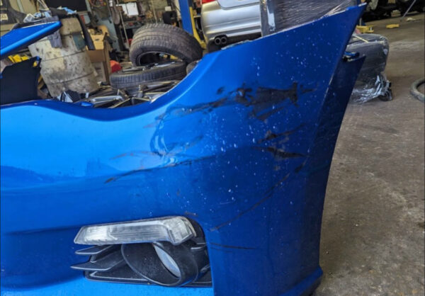 2013-2016 Subaru BRZ front bumper k7x wr blue