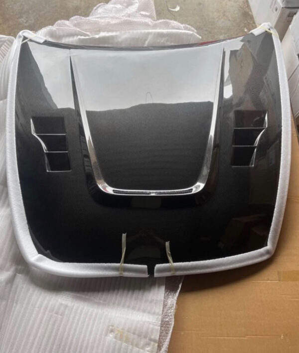 370z carbon fiber hood terminator style