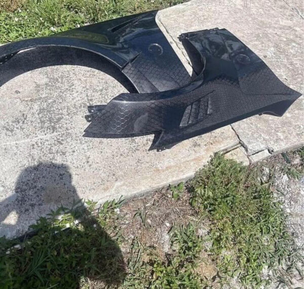 350z honeycomb carbon fiber fenders