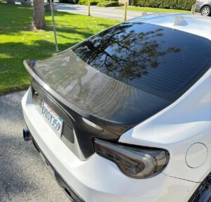 Used !!Vis Carbon Fiber Trunk Frs Brz Gt86
