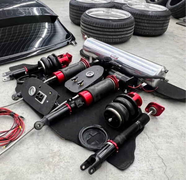 Complete Airlift bag kit for 370z and G37