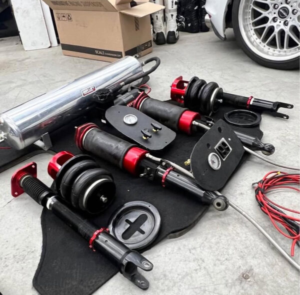 Complete Airlift bag kit for 370z and G37