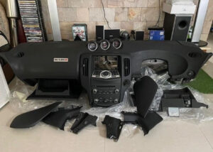 Front console set 370z