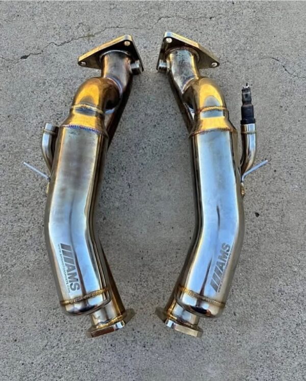 AMS Motorsport SEKUSHI Resonated Test Pipes, VQ35HR VQ37VHR