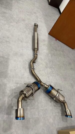 Tomei TI Racing dual exit muffler