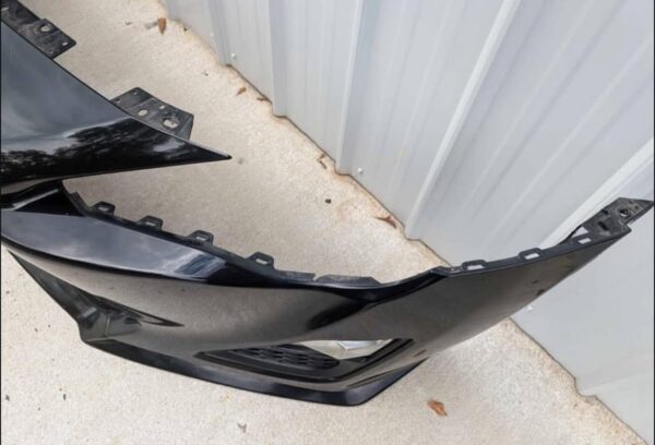 IMG_5677 FRS/GT86/BRZ Front bumper OEM front bumper covered in Raven Black and with the headlight bumper brackets