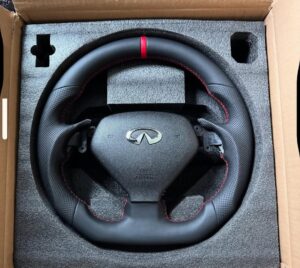 Infiniti IPL Red-Stitch Performance Steering Wheel – Fits G/Q Series