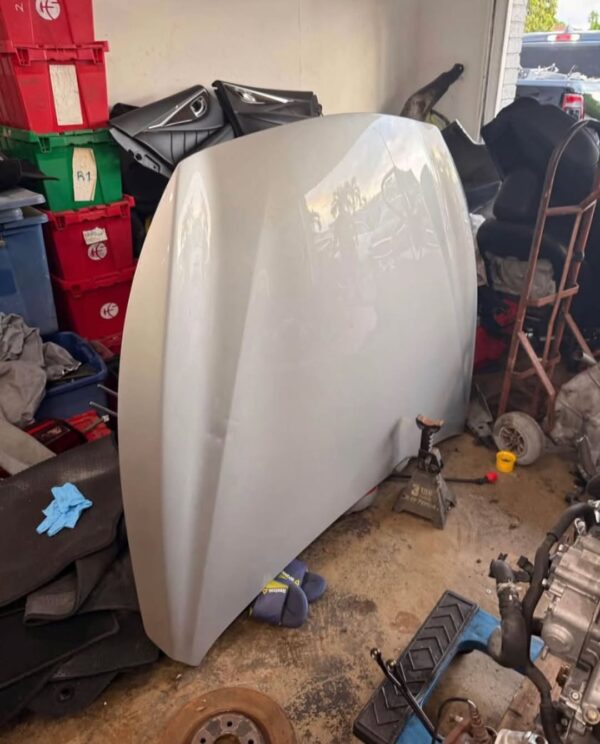 Q50 Silver Hood for Sale!