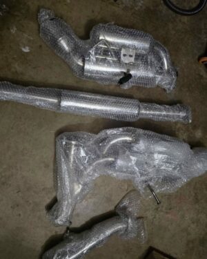 Ark style catback exhaust for the frs/brz