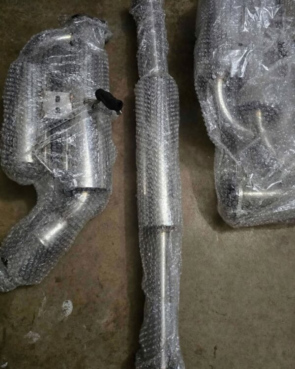 Ark style catback exhaust for the frs/brz