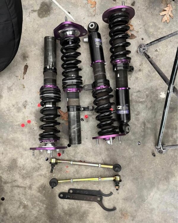 porsche 996 c2 D2 coilovers.
