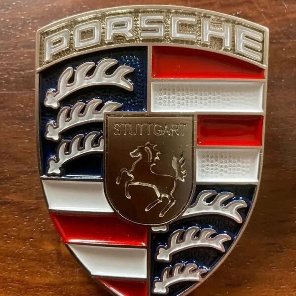 Brand new Bonnet emblems for Porsche.