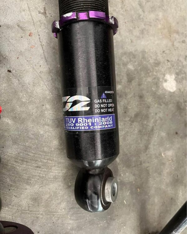 porsche 996 c2 D2 coilovers.