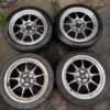 (4) 5x100 Konig Countergram Chrome Wheels