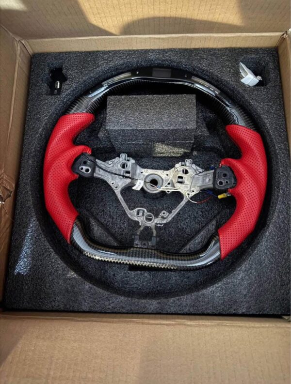 Brz gt86 frs LED carbon fiber steering wheel  0
