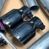 Awe touring edition catback exhaust with diamond black tips