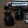 Awe touring edition catback exhaust with diamond black tips
