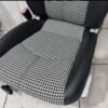 PORSCHE 911 HERITAGE SPORT SEATS BLACK LEATHER HOUNDSTOOTH SET