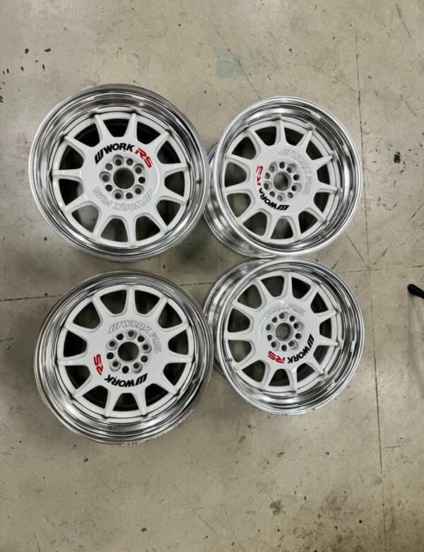 Work RS11 17 5x100 wheels (BRZ GT86 Celica)